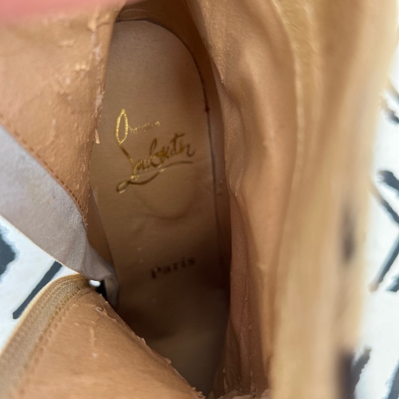 Christian Louboutin leopard print pony hair boots - Picture 3 of 11